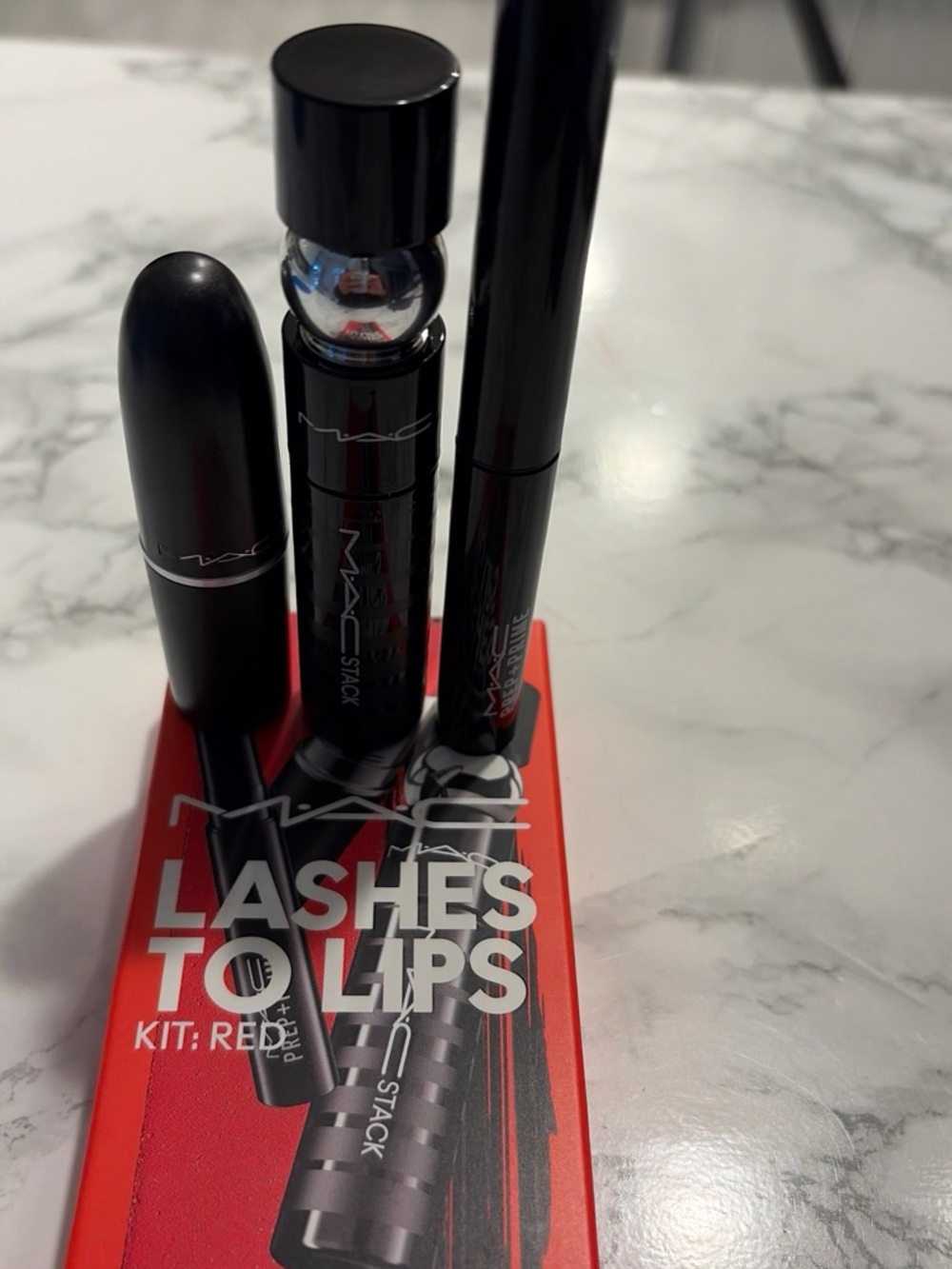 MAC Cosmetics Lashes to Lips Kit - Red & Black